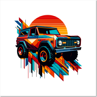 Ford Bronco Posters and Art